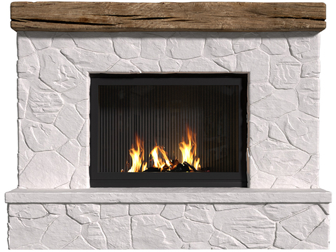 European fireplace stove free