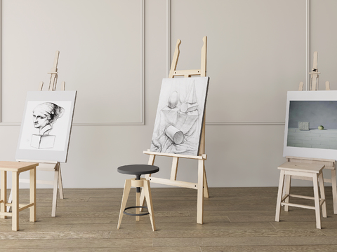 drawing board easel