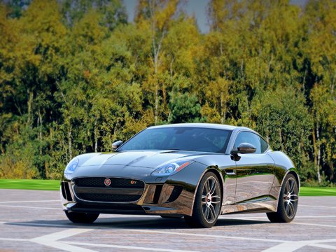 Jaguar sports car