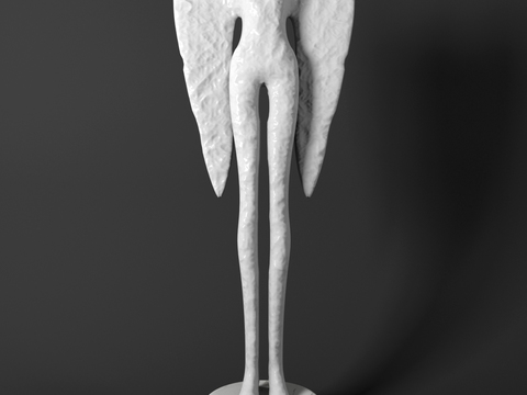 Modern Angel Wings Sculpture Ornaments