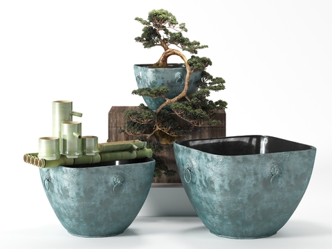 New Chinese-style Ceramic Pot