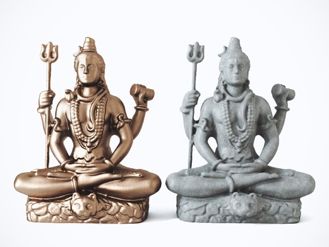 Sculptures of Southeast Asian Gods