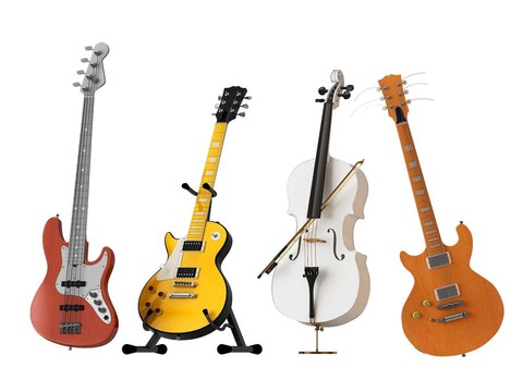 Modern Instrument Guitar Violin Combination