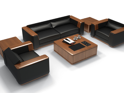 Modern office sofa combination