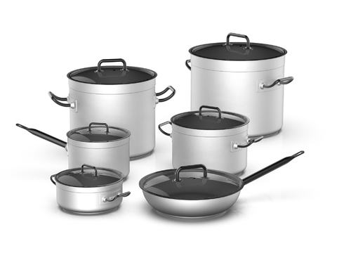 Modern Stainless Steel Soup Pot Wok