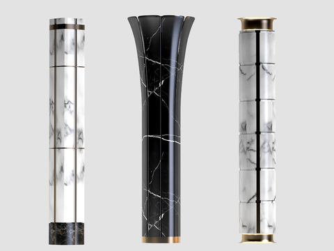 Modern Marble Columns