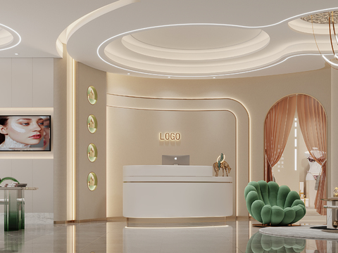 modern spa beauty salon club reception hall