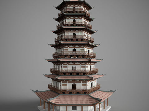 Ancient Chinese Pagoda