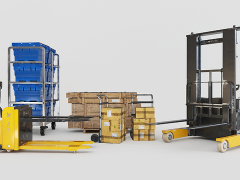 Industrial wind semi-automatic forklift