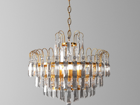 European Style Affordable Luxury Style Art Crystal Chandelier Free