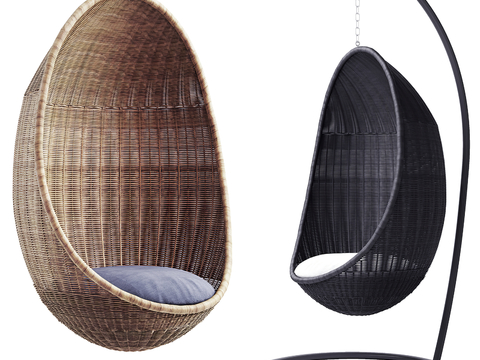 Nordic Rattan Hanging Chair