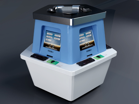 Modern bank self-service intelligent teller machine