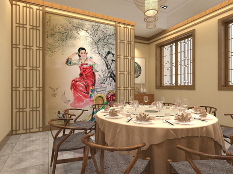 Hyundai North Korean Restaurant Room Free