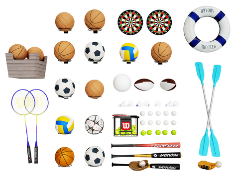 modern football basketball sporting goods