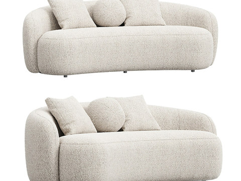 Flexform white leisure sofa