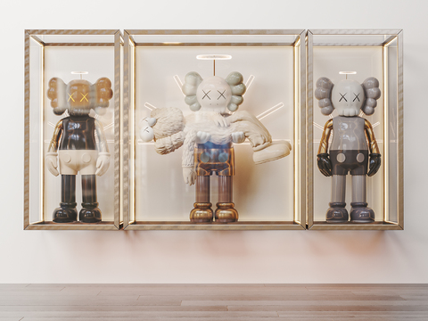 Modern KAWS Doll Fashion Ornaments