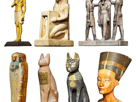 Modern Egyptian Cat Statue