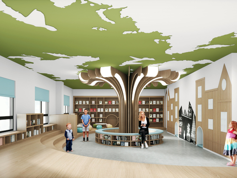 Modern Library Children's Reading Room