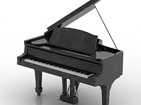 European Retro Solid Wood Grand Piano Free