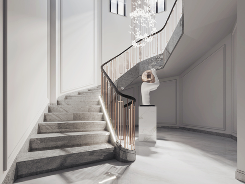 Modern Villa Staircase