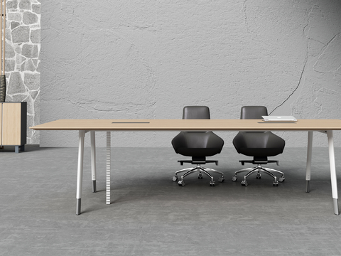 Modern Solid Wood Conference Table