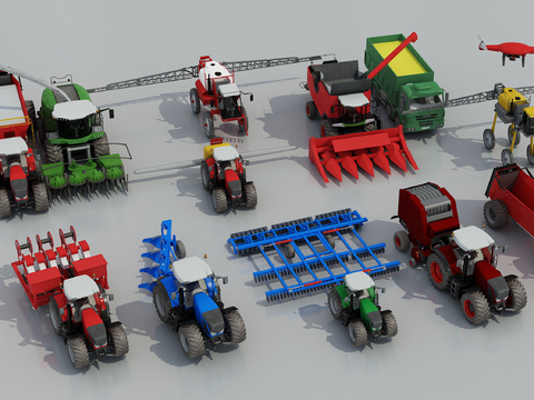 agricultural machinery and equipment harvester tractor