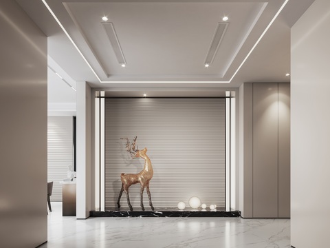 Modern Villa Entrance Hall