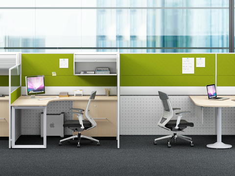 Modern Card Seat Office Desk and Chair