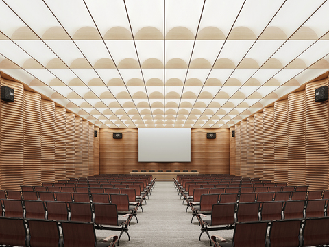 Modern multi-function lecture hall