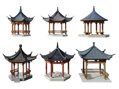 New Chinese pavilion pavilion