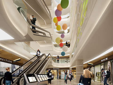 Modern Mall Atrium