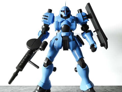 Zagu Hand-held Mecha Art Toy