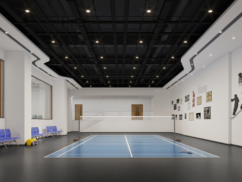 Modern Badminton Hall