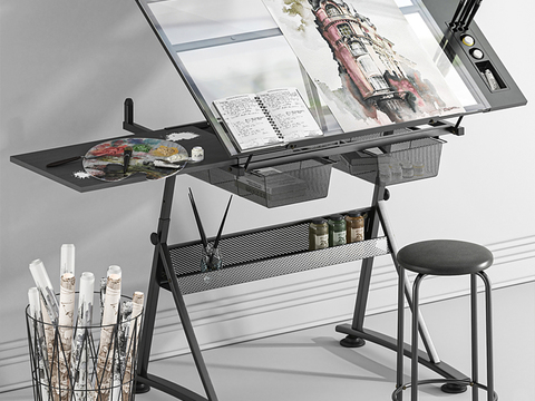 Modern easel