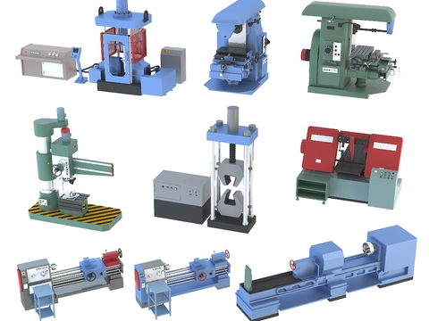 Modern industrial manufacturing machine tool equipment