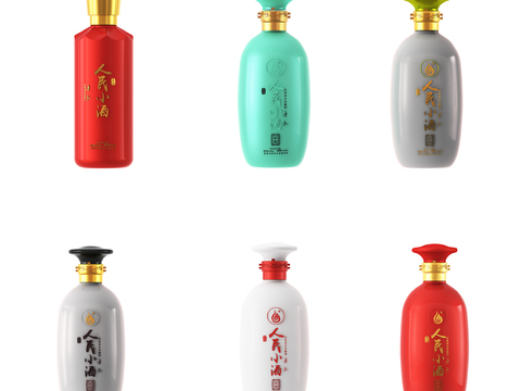 New Chinese-style Liquor Bottle