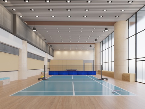 Indoor Tennis Courts Arena