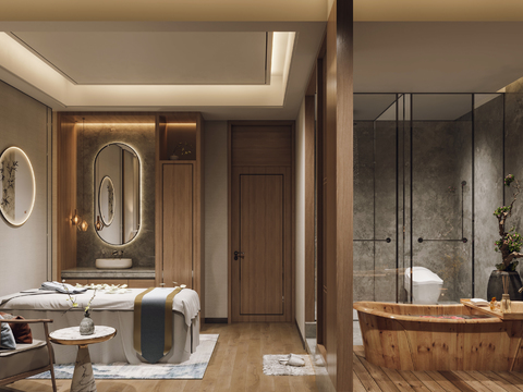 New Chinese SPA Room