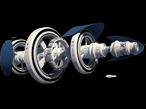 Modern Spacecraft Vehicle