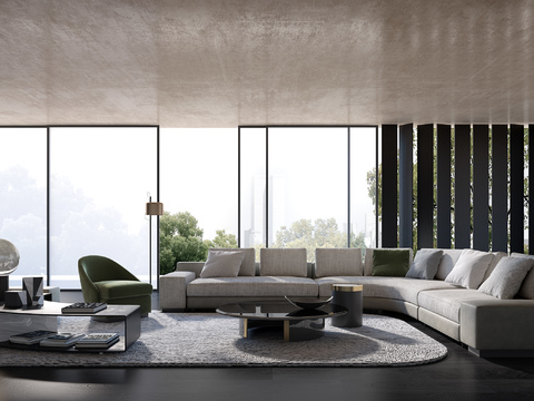 Minotti Sectional Sofa living room