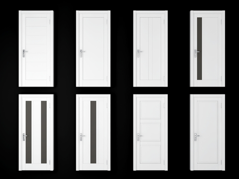 Modern single-door swing door combination