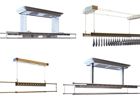 Modern automatic lifting drying rack