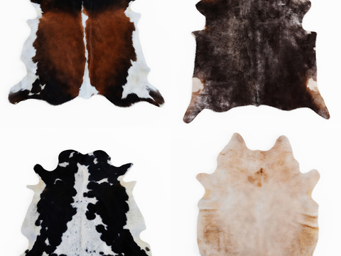 Modern Animal Fur Carpet