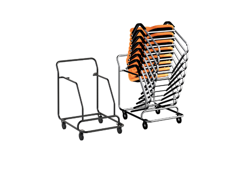 Modern stainless steel cart