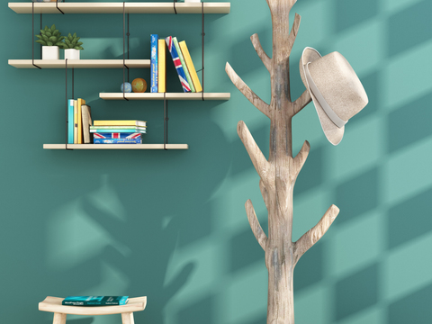 Nordic Solid Wood Hanger