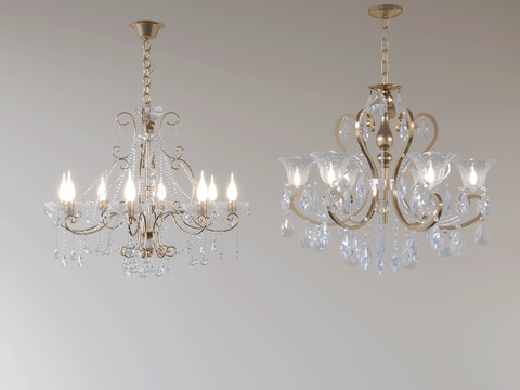 French glass chandelier free