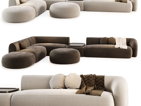 Flexform corner sofa