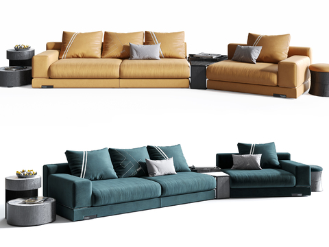 Fendi modern fabric multiplayer sofa