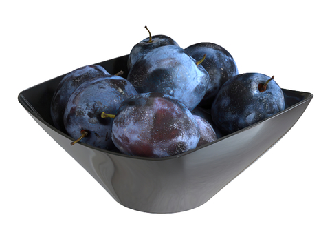 Modern Blueberry Fruit Plate