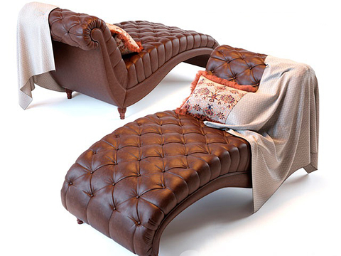 European-style leather recliner